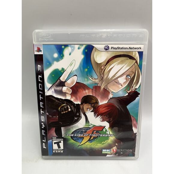 The King of Fighters XII (Sony PlayStation 3, 2009) Complete In Box